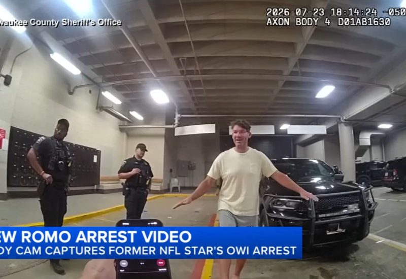 Tony Romo Pleads No Contest to OWI in Milwaukee