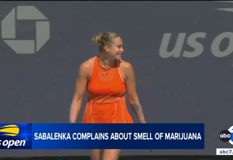 Tennis Star Aryna Sabalenka Reports Marijuana Smell During US Open Match